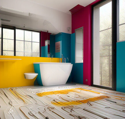 Underfloor heating bathrooms